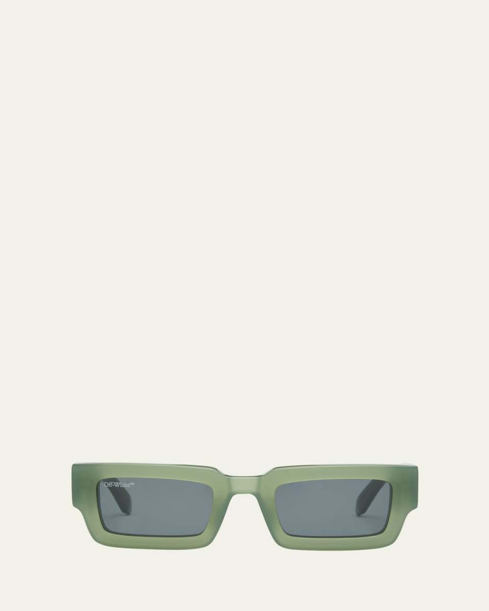 Lecce Acetate Rectangle Sunglasses